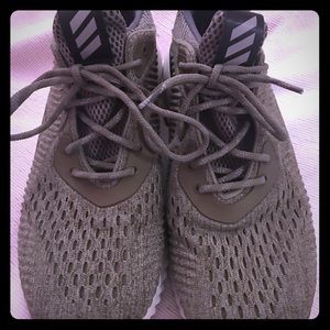 Adidas AlphaBounce Olive Sneakers